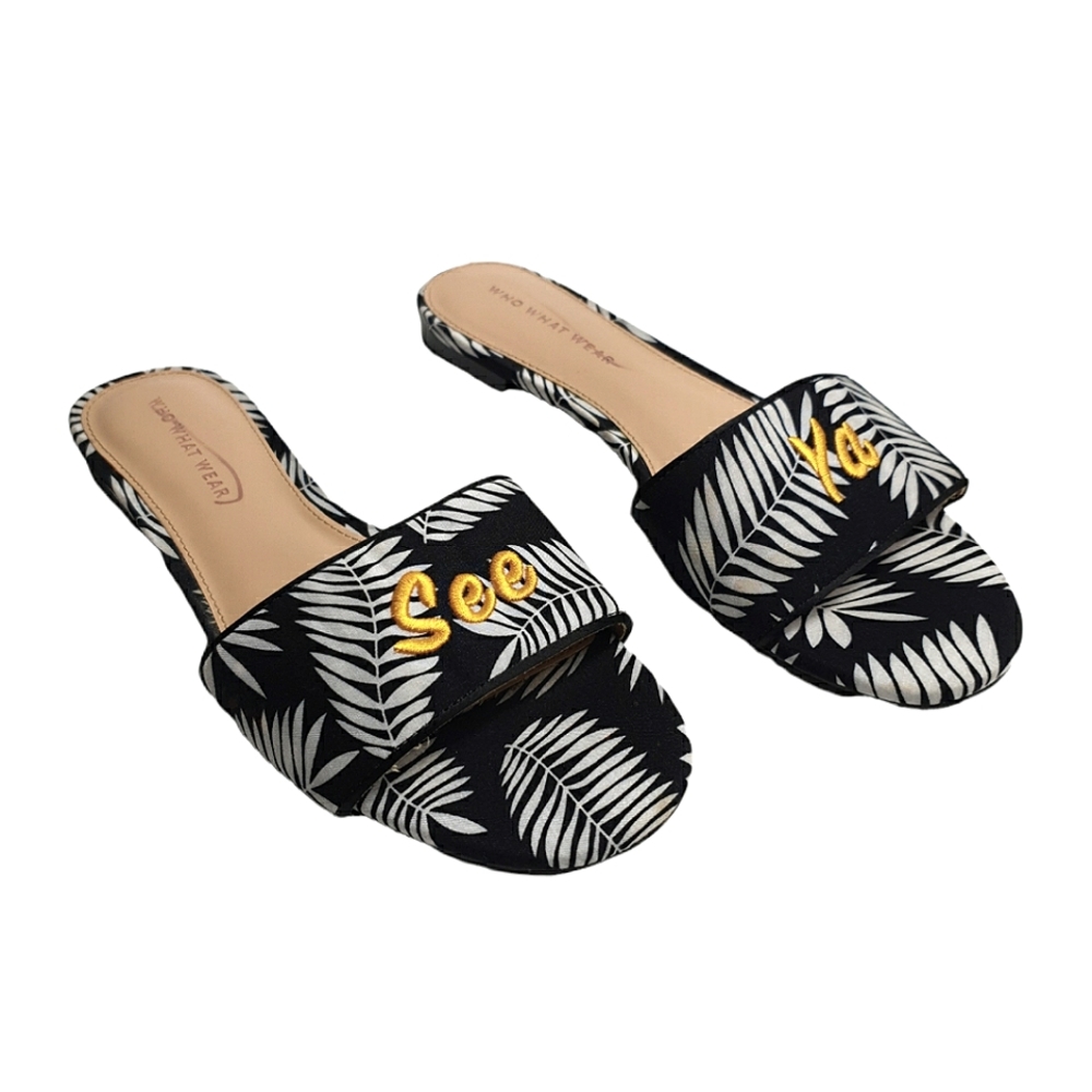 Who What Where summer sandals women's size 6.5